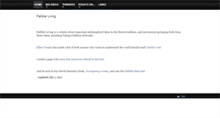 Desktop Screenshot of fallibleliving.com